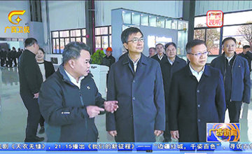 自治區(qū)黨委書記陳剛到柳工調(diào)研