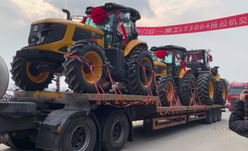 開門紅！柳工重型拖拉機批量發運