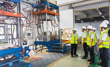 柳工高層領(lǐng)導開展安全生產(chǎn)大檢查