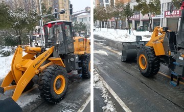 春運保安全 柳工機械戰斗在破冰除雪第一線！