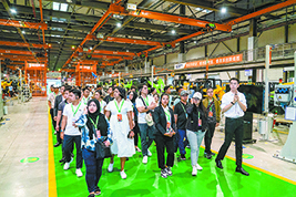 綠色發(fā)展青年領(lǐng)袖研修交流營(yíng)、第15屆中國(guó)-東盟青年?duì)I到柳工研修交流