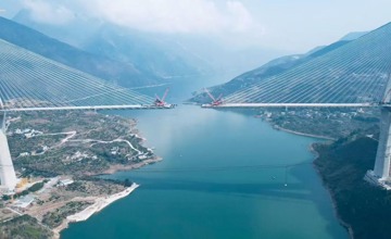 “廣西智造”托起世界之最——?dú)W維姆OVM280體系助力大溪河特大橋毫米級(jí)合龍